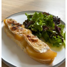 Tartine Pommes cuites et...